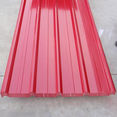 Certificato SNI Gi lamiera d'acciaio ondulato galvanizzato con copertura Z41-Z60 e certificato SNI
