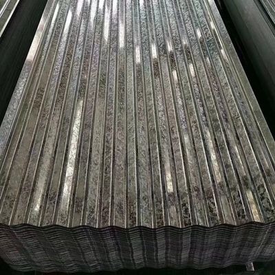 Test rigorosi Assicurazione di lamiera galvanizzata colorata con spangolo regolare e piena durezza