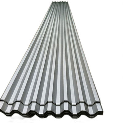 Fogli di tetto zinc galvanizzati ondulati con servizio di lavorazione a foratura e spangle regolare da fornitura diretta