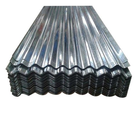 GB Standard 0,12-1,2 mm * 600-1250 mm Spessore 4x8 lamiera di copertura in acciaio ondulato galvanizzato per test di garanzia rigorosi