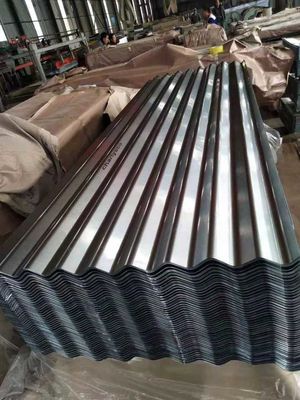 Prova di lamiere di copertura in acciaio ondulato galvanizzato Garanzia rigorosa con il servizio di certificazione e taglio TISI