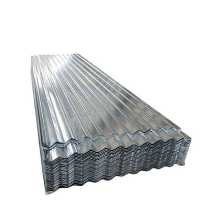 Test rigorosi Assicurazione di lamiera di copertura metallica in acciaio ondulato galvanizzato con rivestimento di grado DX51D e Z61-Z90