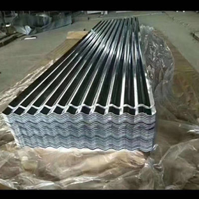 Fogli di copertura per edifici personalizzati con materiale galvanizzato di tipo spangolo regolare da 0,12 a 0,6 mm