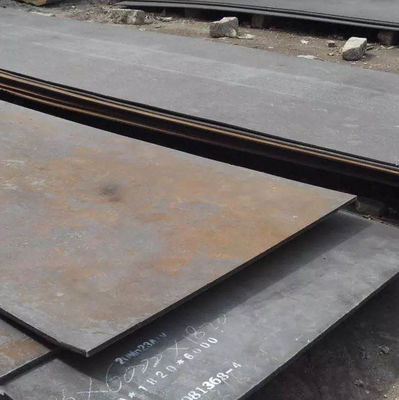 Piastra di acciaio al carbonio AISI 1025 su misura Q195 Q215 Q235 Q255 Q275 con tecnica di laminatura a caldo e servizio di lavorazione della saldatura