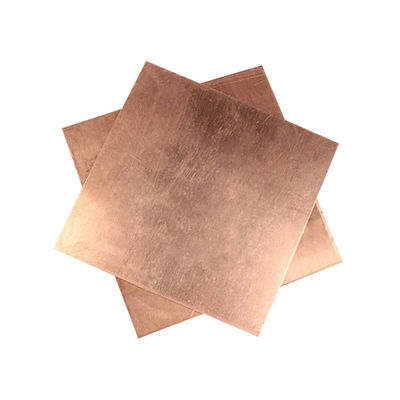 Ordine minimo di una piastra di rame da 20 mm x 20 mm da una tonnellata con un contenuto di Cu del 99% e una larghezza compresa tra 20-2500 mm