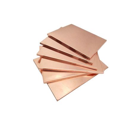 20~2500 mm Placca di rame spessa in ottone con 99% di contenuto di Cu resistenza all'usura