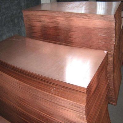 Alta purezza Cu Min 99% Piastra per efficienza di acquisto B2B Larghezza 50mm~2500mm