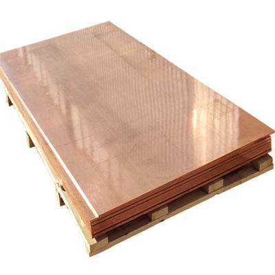 0.3mm~100mm Spessore Resistenza Placca di rame per industria decorativa