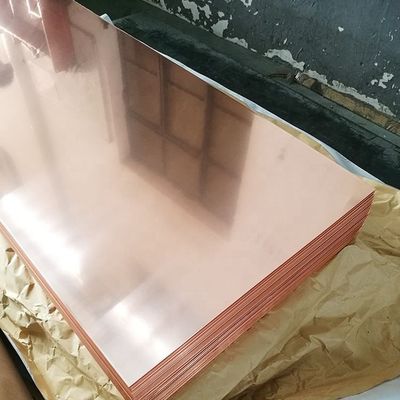 0.3mm~100mm Spessore Resistenza Placca di rame per industria decorativa