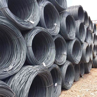 Q195 Q235 Q345 Speciale acciaio a taglio libero 5,5 mm 6,5 mm laminato a caldo SAE 1008 Acciaio al carbonio bobina di filo di canna
