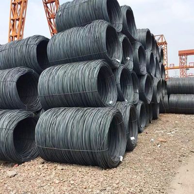 Q195 Q235 Q345 Speciale acciaio a taglio libero 5,5 mm 6,5 mm laminato a caldo SAE 1008 Acciaio al carbonio bobina di filo di canna