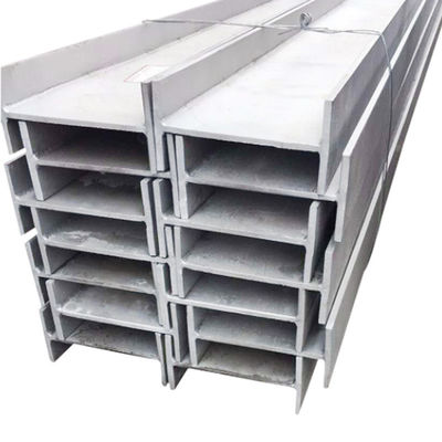 Specificità personalizzate di acciaio galvanizzato a trave per strutture di costruzione fatturate in base al peso teorico