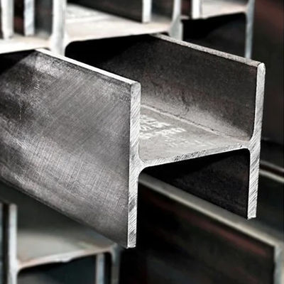 JIS G3101 EN10025 ASTM A36 ASTM A572 ASTM A992 Leghe standard in acciaio in lega H con spessore della flangia in base alle esigenze del cliente
