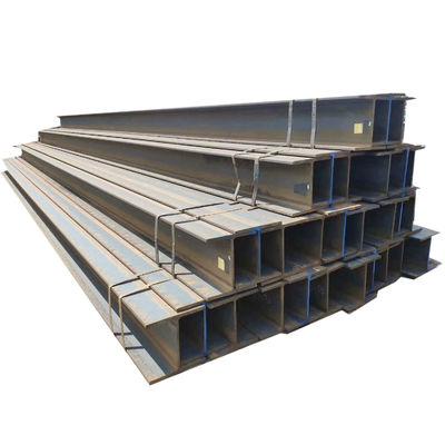 Tolleranza della trave H in acciaio galvanizzato strutturale ± 1% S235 S275 S355 A36 A572 G50 G60 con lunghezza in base alle esigenze del cliente