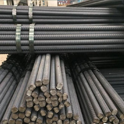 HRB400 HRB500 diametro di 40 mm di barra d'acciaio con elevata resistenza alla trazione Tolleranza AiSi standard ± 1%