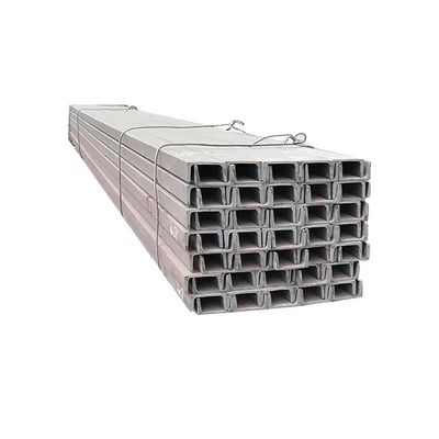 S235JR Canale in acciaio al carbonio per perforazione di pareti di tenda ingegneria e altro