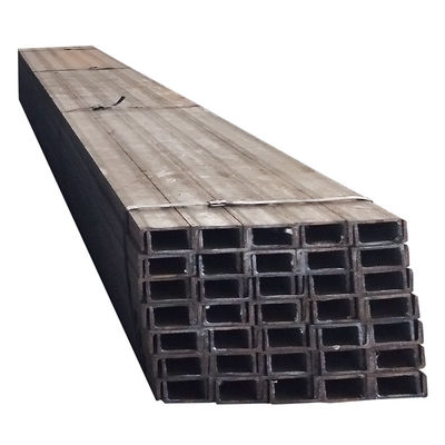 JIS ASTM GB BS EN DIN Standard Galvanized Steel Channel Steel Profile per l'ingegneria delle pareti a tenda e altro