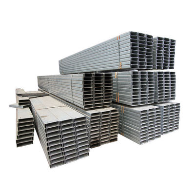 JIS ASTM GB BS EN DIN Standard Light Gauge Steel Channel per l'ingegneria delle pareti a tenda e l'accessibilità garantita