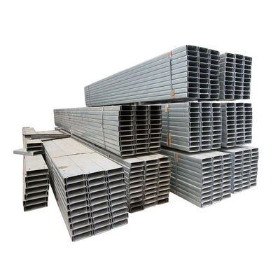 Canale U in acciaio laminato a freddo galvanizzato per la progettazione e la tolleranza delle pareti a tenda ± 1%