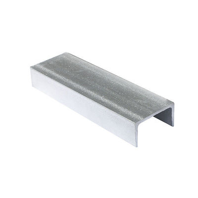 EN Standard S235JR U Canali di acciaio laminati a caldo per la progettazione di pareti a tenda