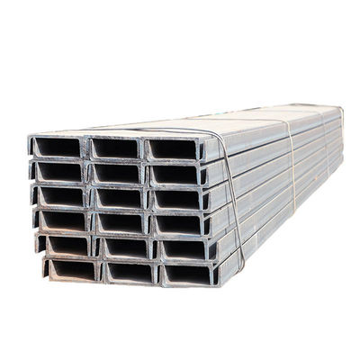304 acciaio laminato a caldo 100x50x5.0 mm in acciaio inossidabile a canale L per ingegneria delle pareti a tenda